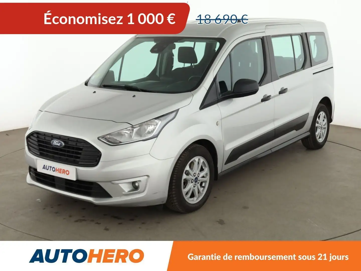 Ford Grand Tourneo 1.5 EcoBlue Trend Gris - 1