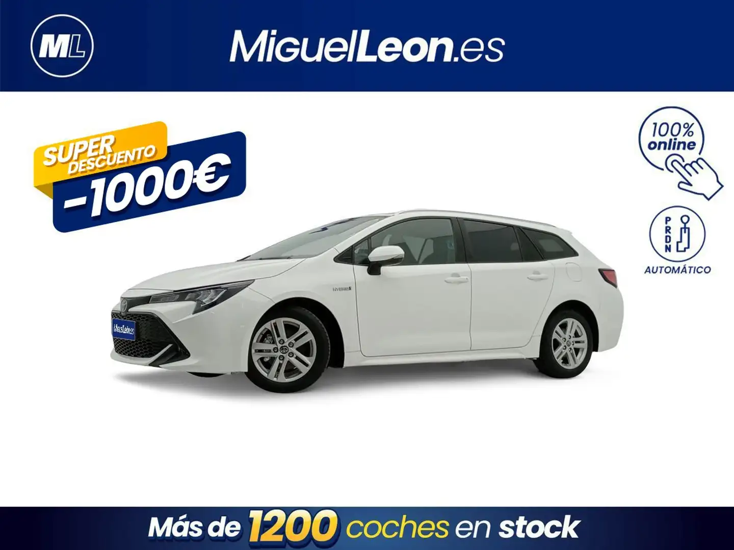 Toyota Corolla 1.8 125H ACTIVE TECH E-CVT TOU SPORT Blanco - 1
