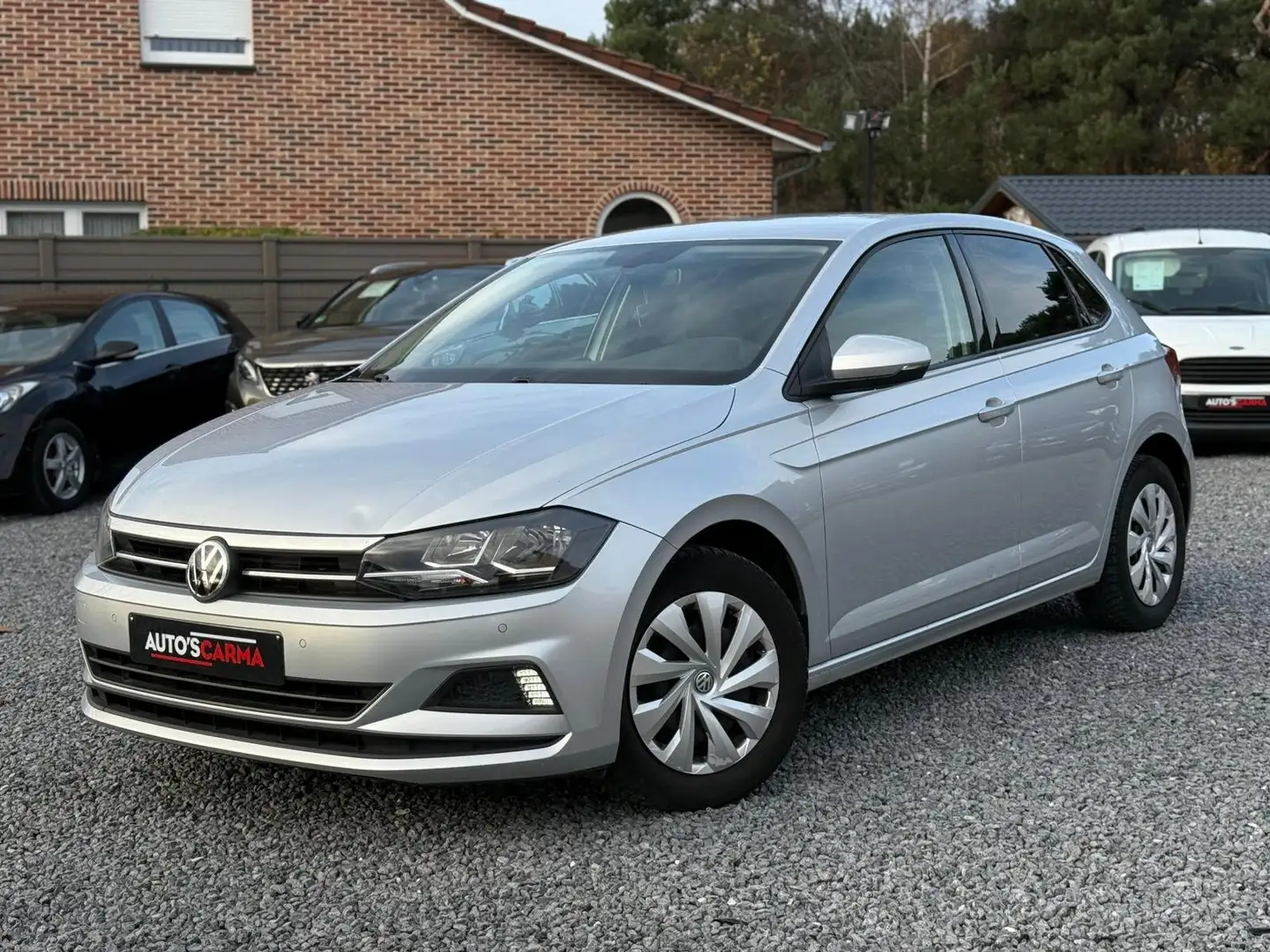 Volkswagen Polo 1.0 TGI CNG Benzine Navi CruiseC Nieuw Model* Zilver - 1