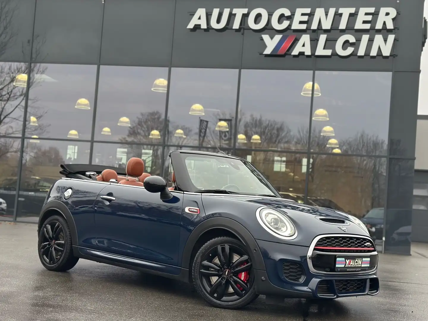 MINI John Cooper Works Cabrio Aut. ACC/H&K/HUD/R-CAM Bleu - 1