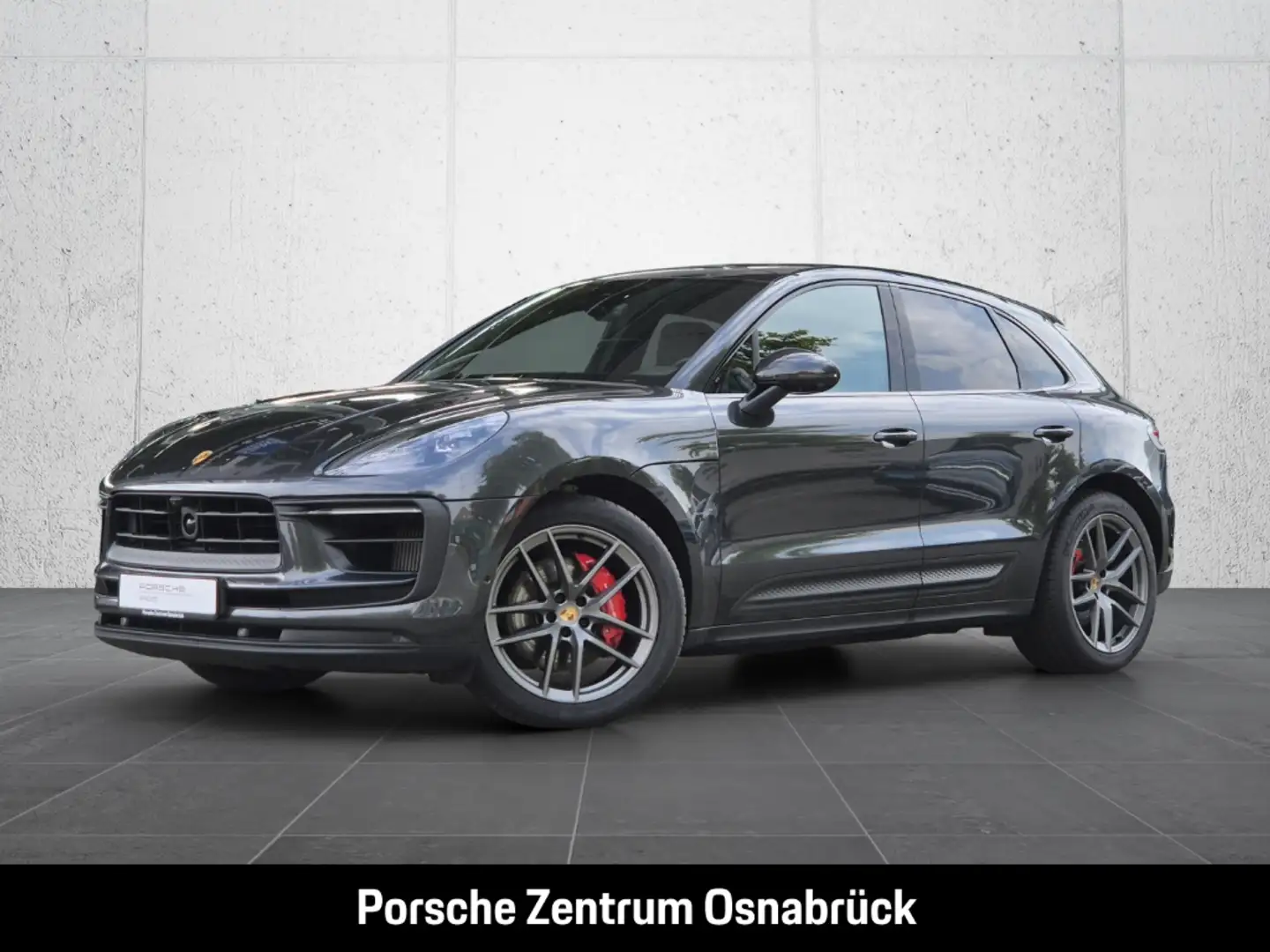 Porsche Macan S Pano Luft Surround View 14-Wege AHK Abstandsrege Grau - 1