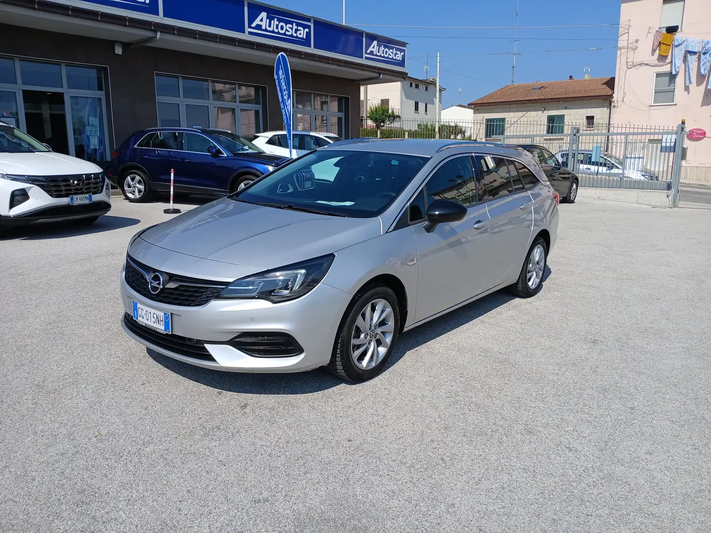 Opel Astra ASTRA SW 1.5 CDTI 122CV ELEGANCE AUTO AT9 2021 Argento - 2