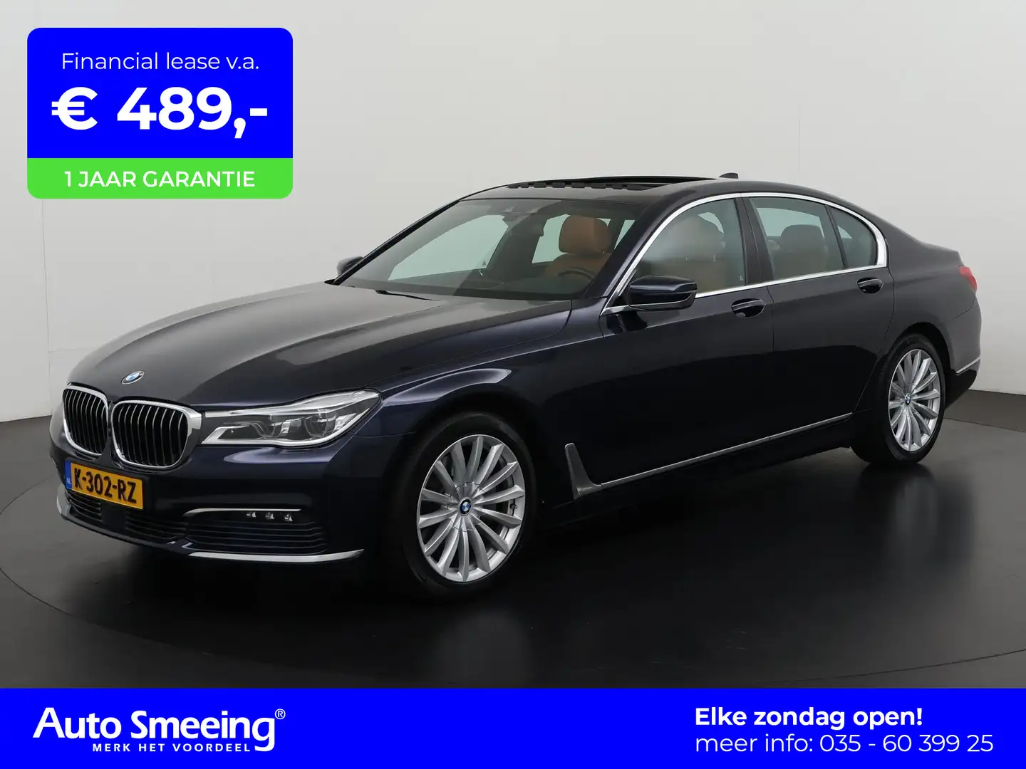BMW 740 7-serie 740i High Executive | Schuifdak | Harman/K Kék - 1