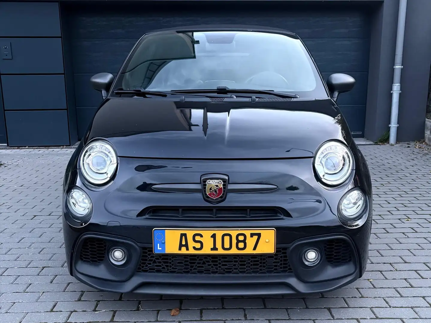 Abarth 595 Competizione Cabriolet Noir - 1