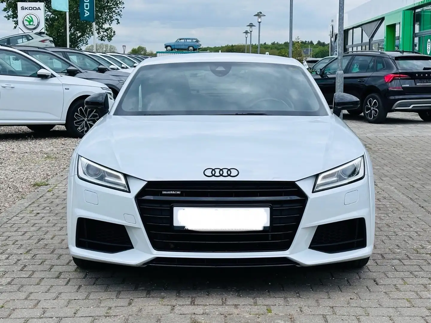Audi TT COMPETITION TT  2.0 tfsi S line quattro s-tronic Bianco - 2