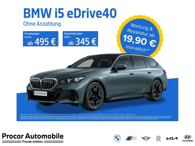 BMW i5 eDrive40 RFK SHZ PDC V+H DAB LED