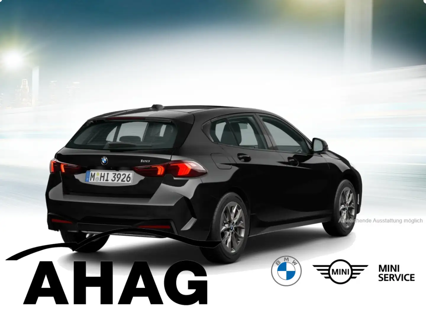 BMW 114 120 Steptronic Navi DSG LED Scheinwerfer BT Schwarz - 2