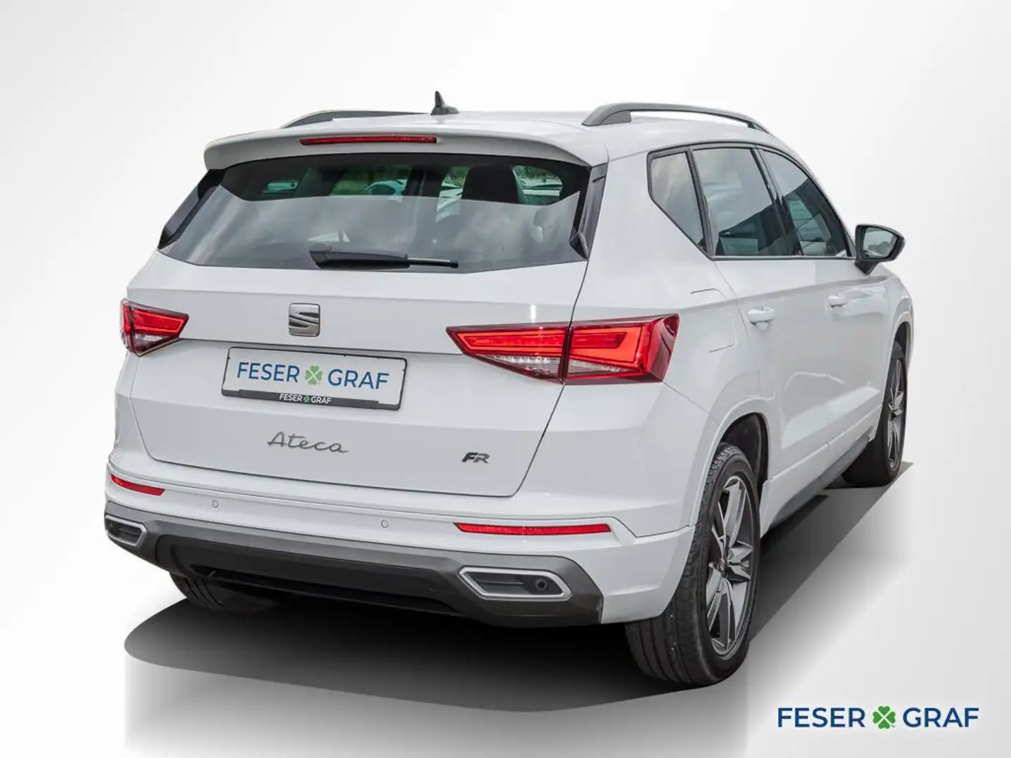 SEAT Ateca 1.5 TSI DSG FR LED/DRA/KAMERA/NAVI Weiß - 2
