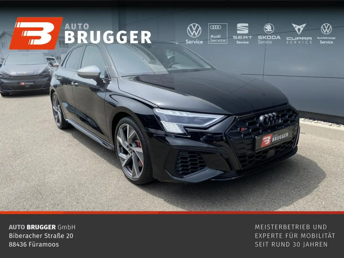Audi S3 Sportback 2.0 TFSI quattro MATRIX MM+ PANO RFK Schwarz - 1