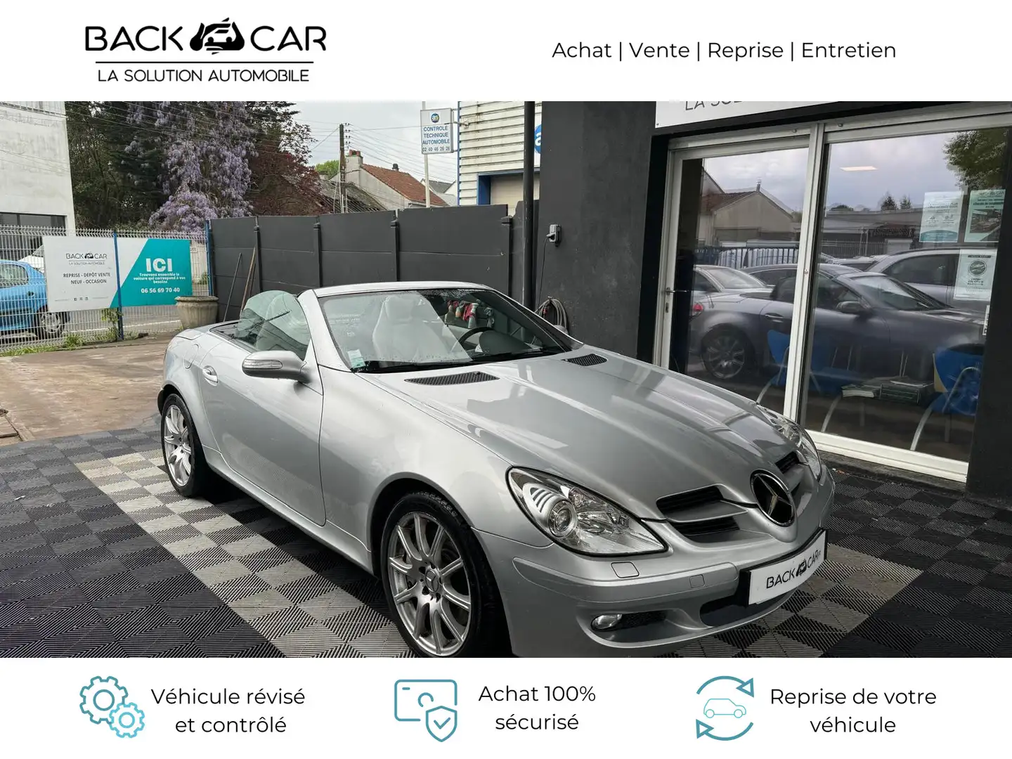 Mercedes-Benz SLK 350 A Šedá - 1