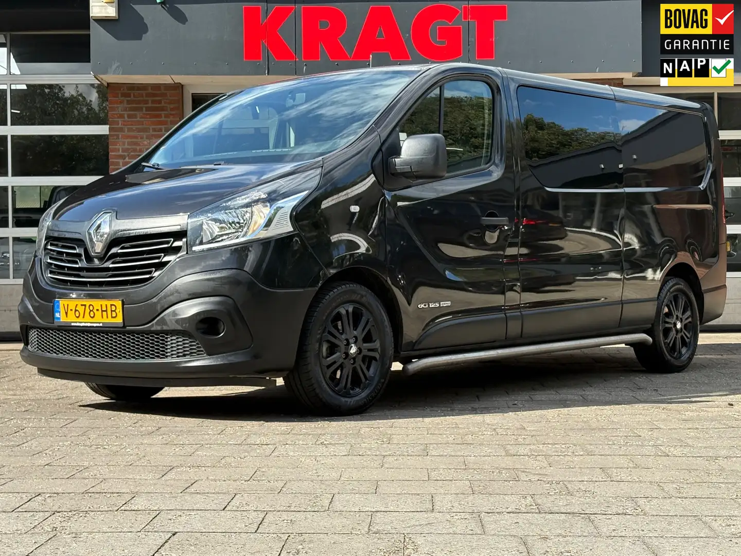 Renault Trafic 1.6 dCi T29 L2H1 DC Comfort Energy dubbelcabine, E Zwart - 1