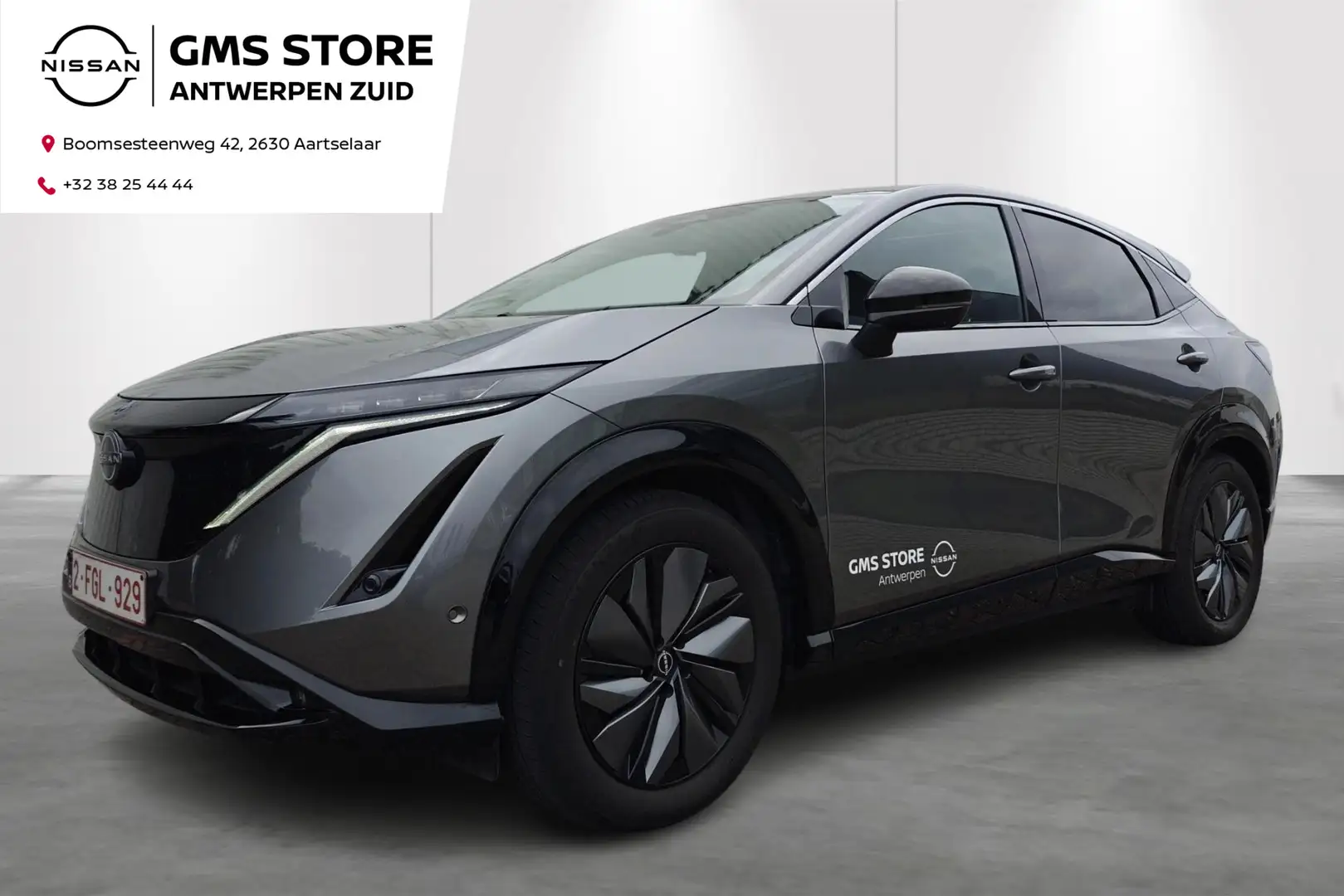 Nissan Ariya 87 kWh Evolve - DEMO Gris - 1