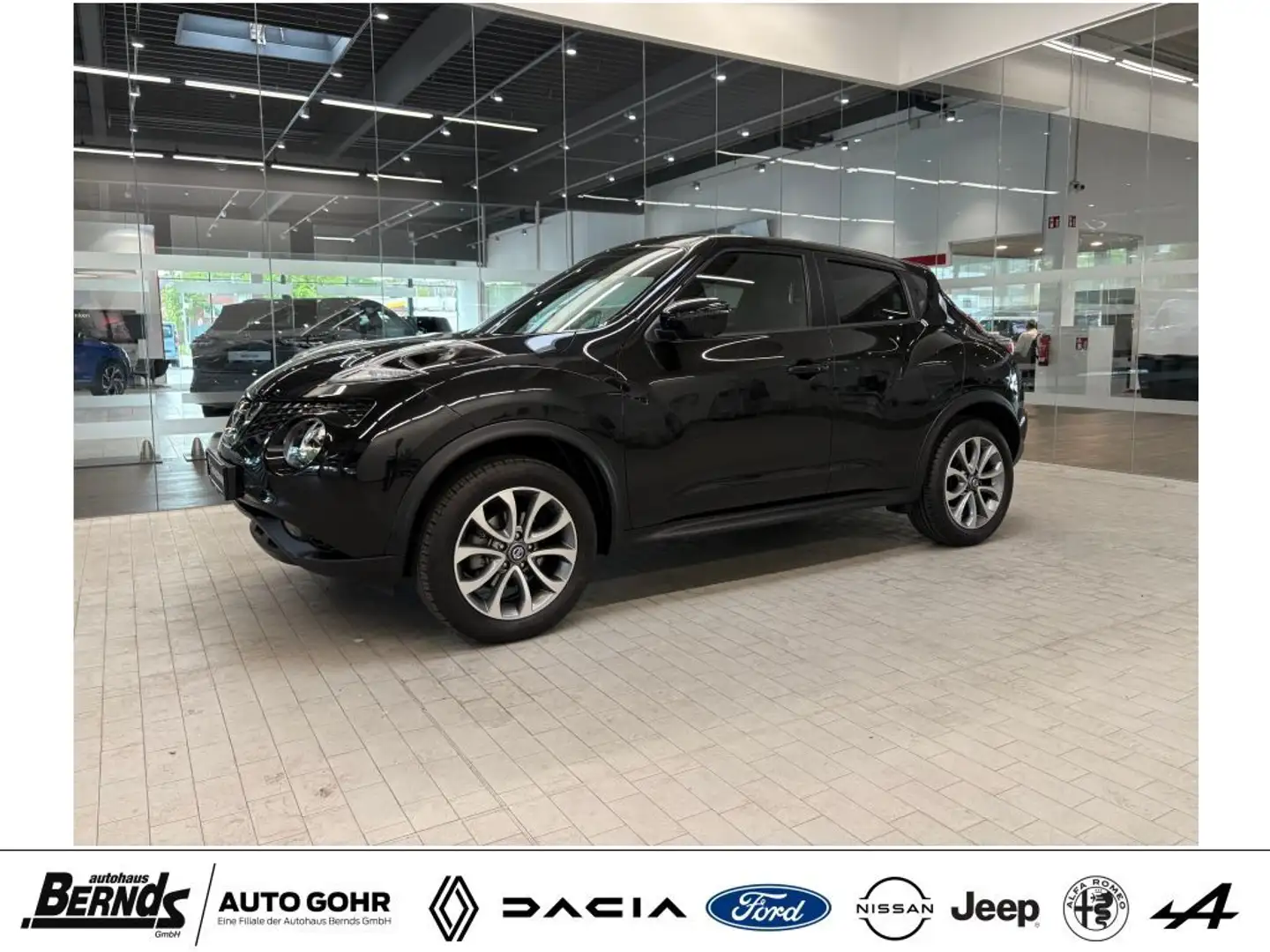 Nissan Juke 1.6 Xtronic Tekna  AUTOMATIK LEDER KLIMAAUT. NAVI Czarny - 1