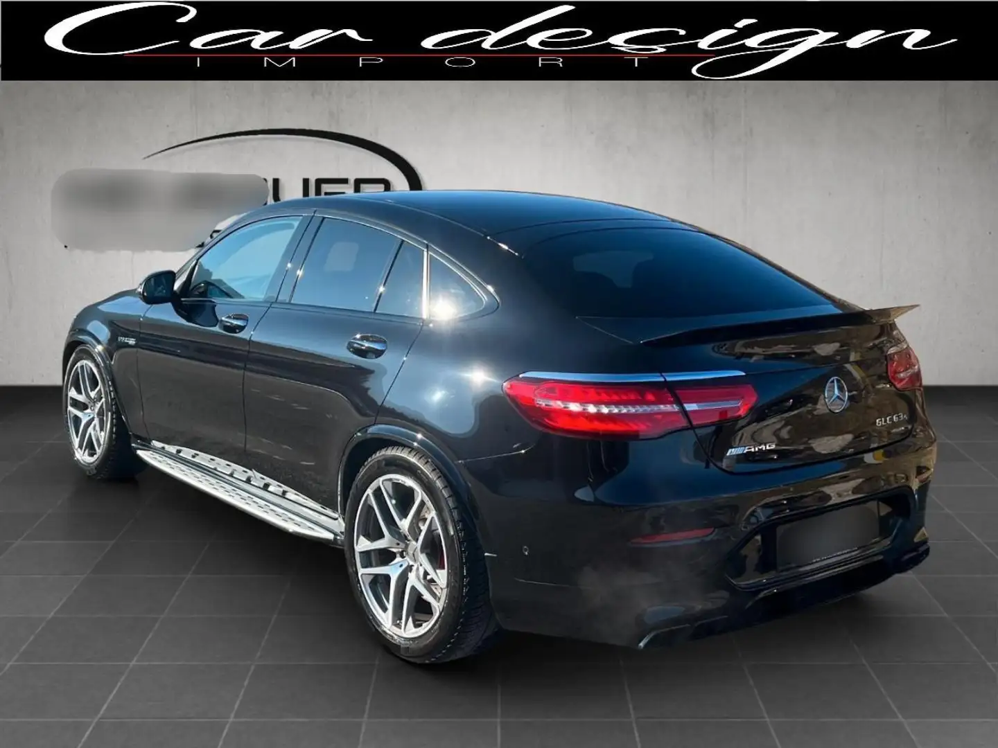 Mercedes-Benz GLC 63 AMG Coupé GLC 63 S - BVA Speedshift MCT AMG COUPE - BM C253 AMG 4-Matic+ - BVA PHASE 1 Noir - 2