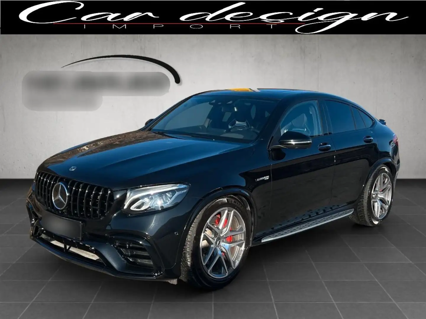 Mercedes-Benz GLC 63 AMG Coupé GLC 63 S - BVA Speedshift MCT AMG COUPE - BM C253 AMG 4-Matic+ - BVA PHASE 1 Noir - 1