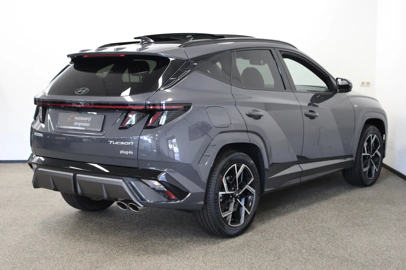 Hyundai TUCSON 1.6 T-GDI PHEV N Line Sky 4WD 256 PK Nieuw Model Grijs - 2