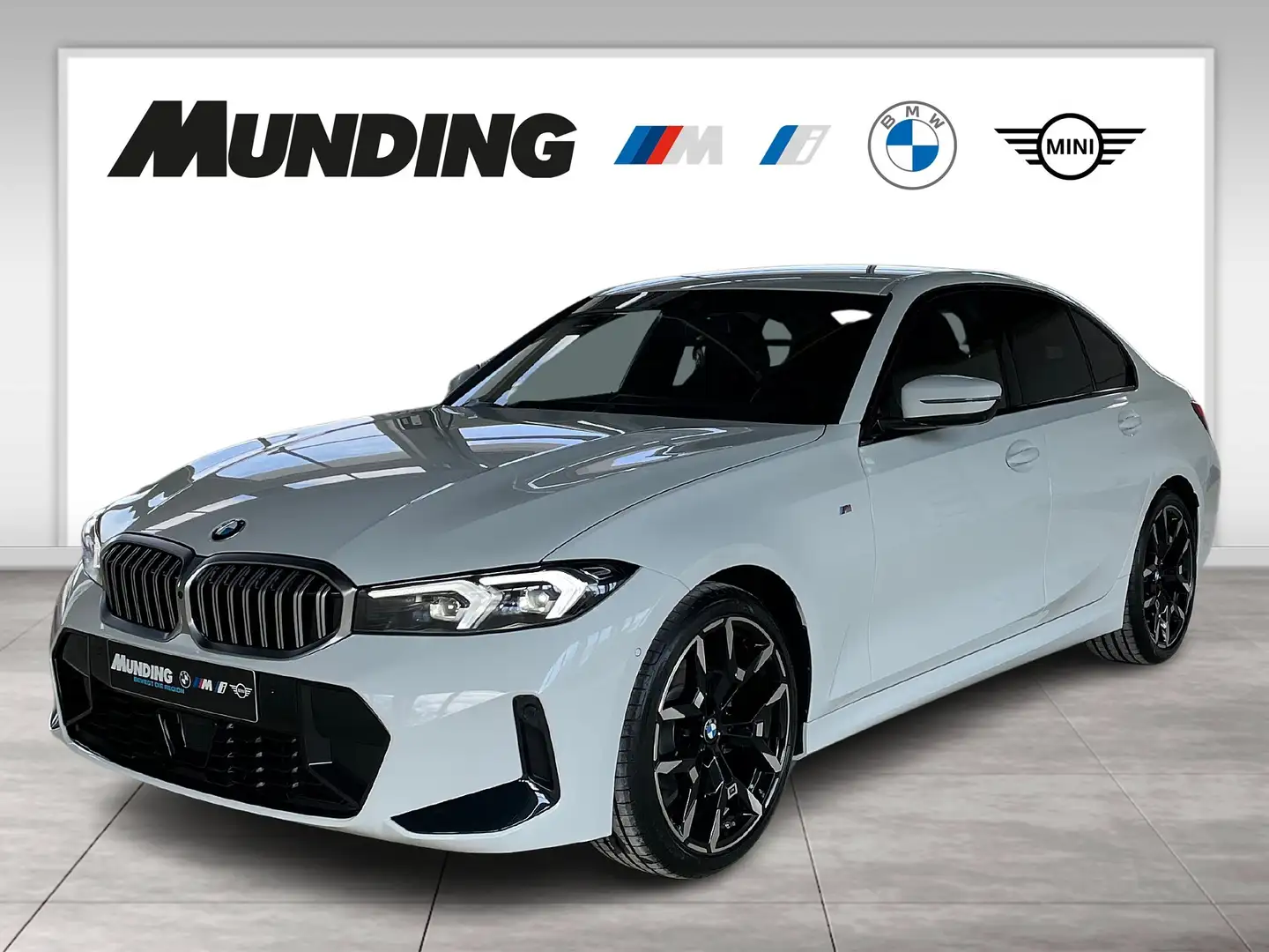 BMW 318 i A M-Sport Navi|MFL|PDC|SHZ|BT&USB Blanc - 1