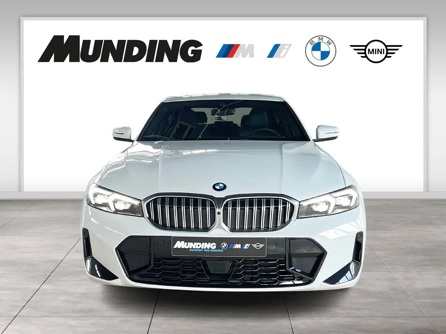 BMW 318 i A M-Sport Navi|MFL|PDC|SHZ|BT&USB Blanc - 2