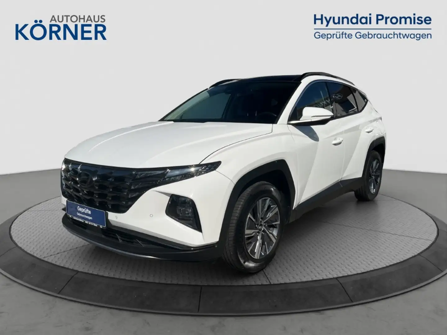 Hyundai TUCSON Hybrid TREND 1.6 *NAVI*LED*CAM*KRELL*CARPLAY* Weiß - 2
