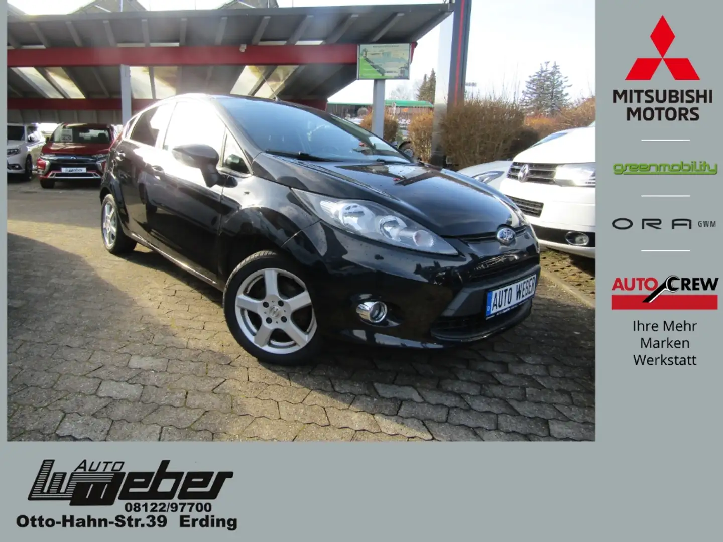 Ford Fiesta 1.25 Trend SITZHEIZUNG KLIMA BLUETOOTH Nero - 1