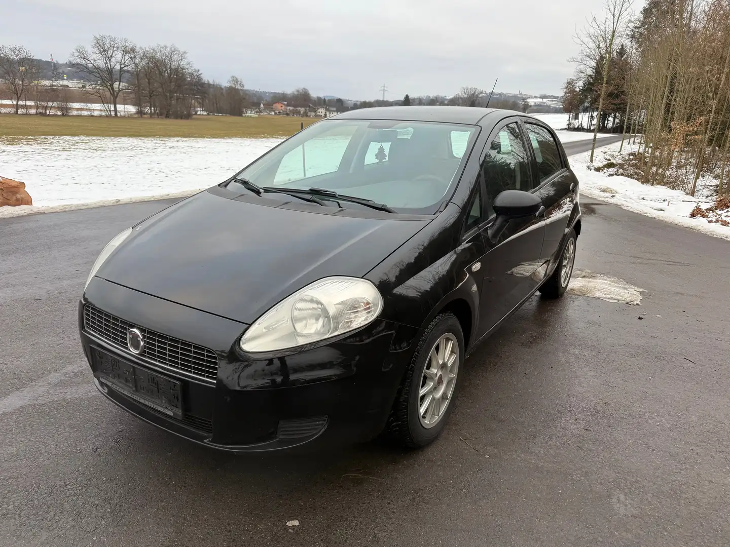 Fiat Punto Schwarz - 1