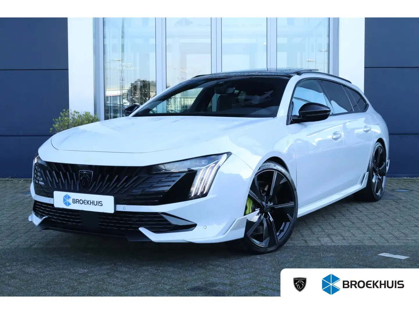 Peugeot 508 SW 1.6 HYbrid4 PSE 360 | BTW Auto | Night Vision | Blanc - 1