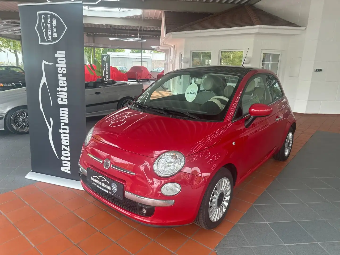 Fiat 500 * PanoramaD./ Garantie * Červená - 1