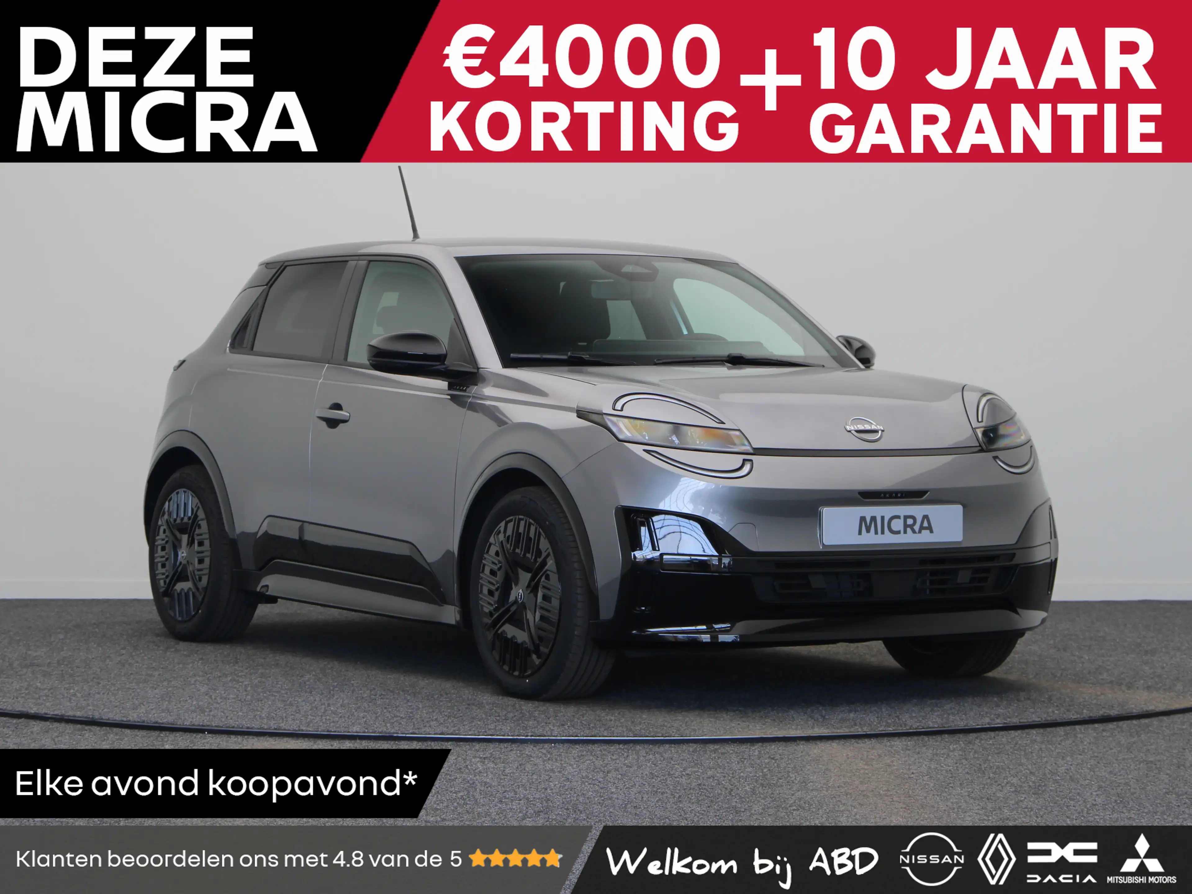 Nissan Micra Engage 40 kWh | Draadloze Apple Carplay® & Android