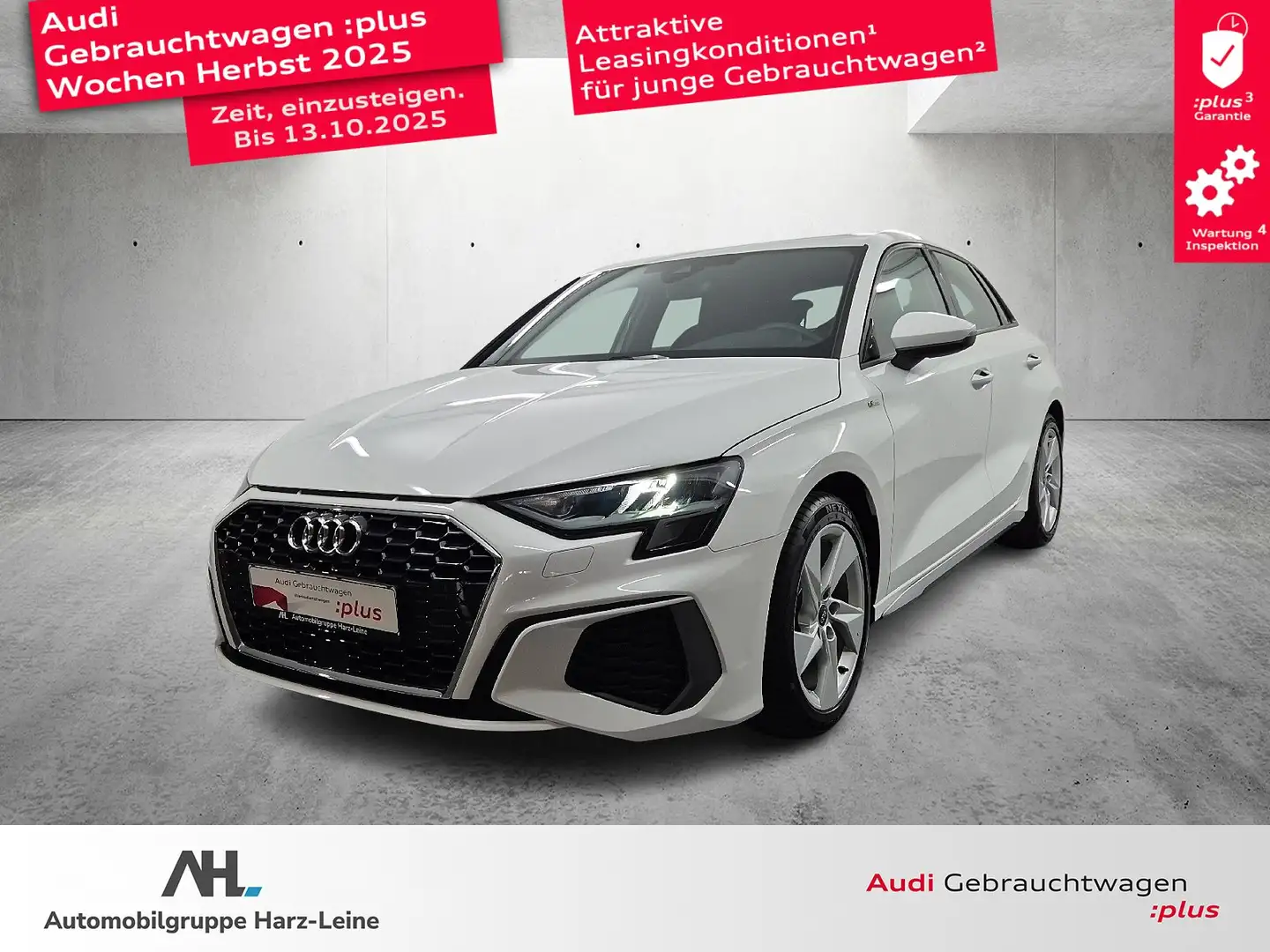 Audi A3 Sportback 30 TFSI S line Rückfahrkamera Blanc - 1