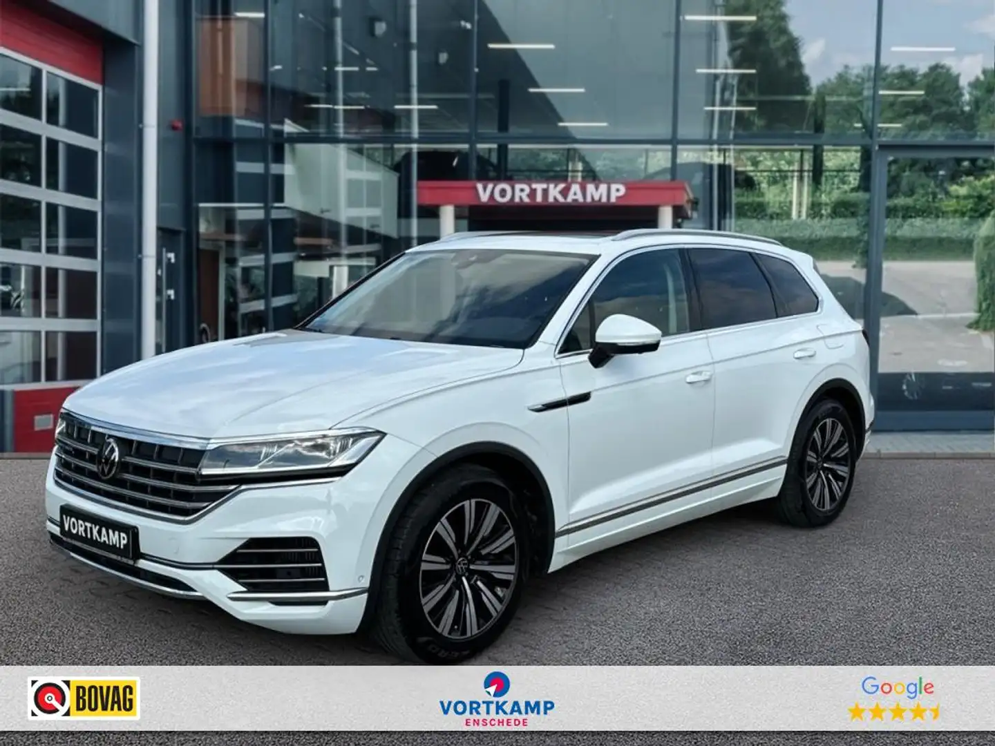 Volkswagen Touareg 3.0 TSI ELEGANCE 4MOTION EHYBRID PANO-DAK/TREKHAAK bijela - 1