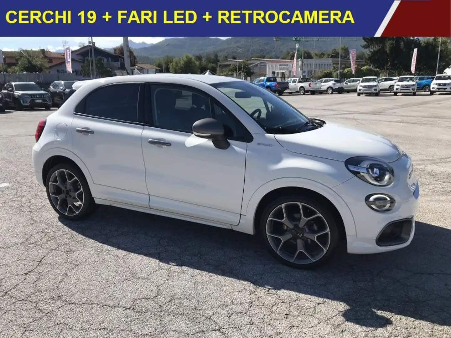 Fiat 500X 1.0 T3 120cv Sport ACCESSORIATA!! PARI AL NUOVO Blanc - 2