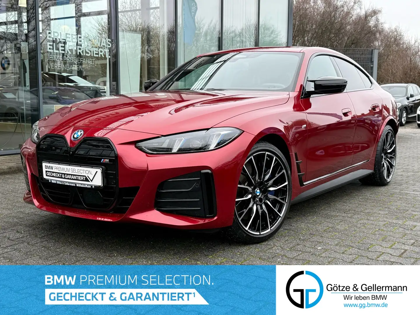 BMW i4 M50 xDrive //Leas.ab EUR616,-inkl. Rot - 1