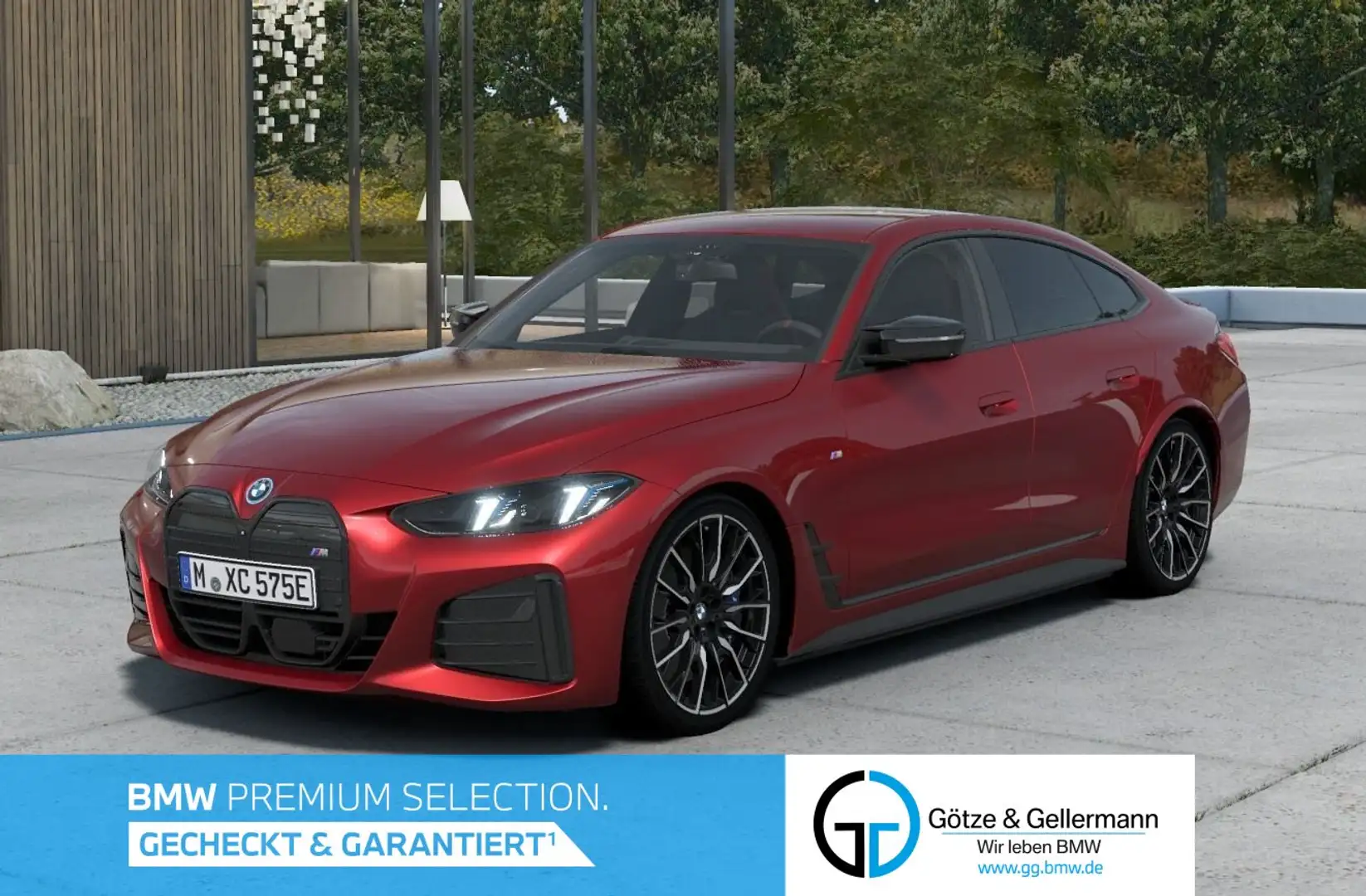 BMW i4 M50 xDrive // Leas.ab EUR629,-inkl. Rot - 1