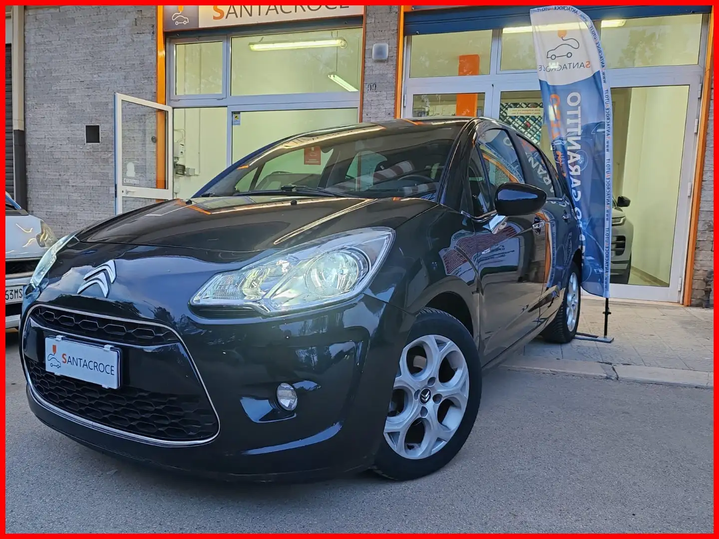Citroen C3 CITROEN C3 1.4 HDi 70CV EXLUSIVE OK X NEOPATENTATI Nero - 1