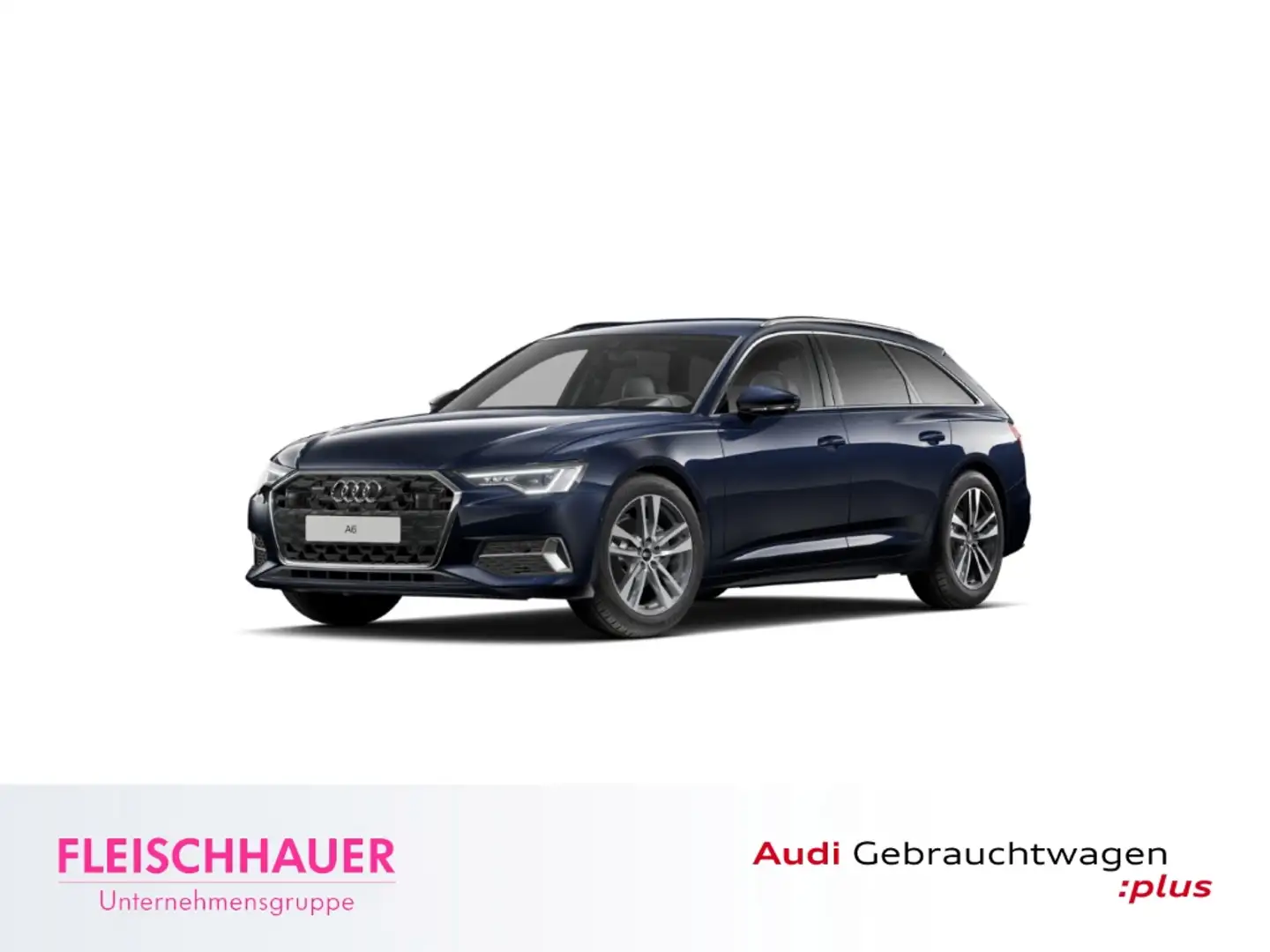 Audi A6 Avant 40 TDI quattro Leder+Matrix+AHK+CarPlay+Navi Blau - 1