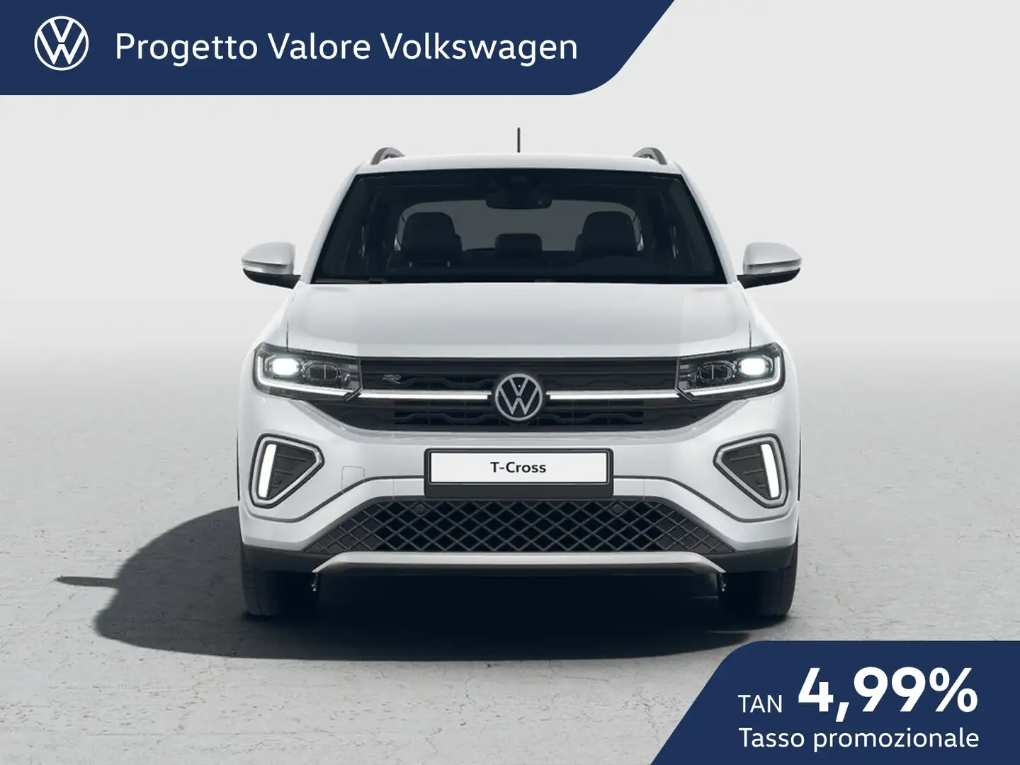 Volkswagen T-Cross 1.0 tsi r-line 115cv Grau - 2
