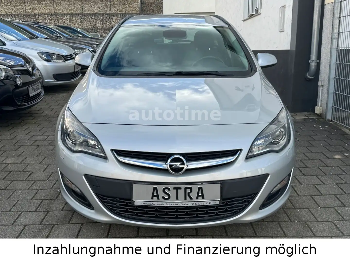 Opel Astra J Sports Tourer Edition-Klima-Navi-PDC Plateado - 2