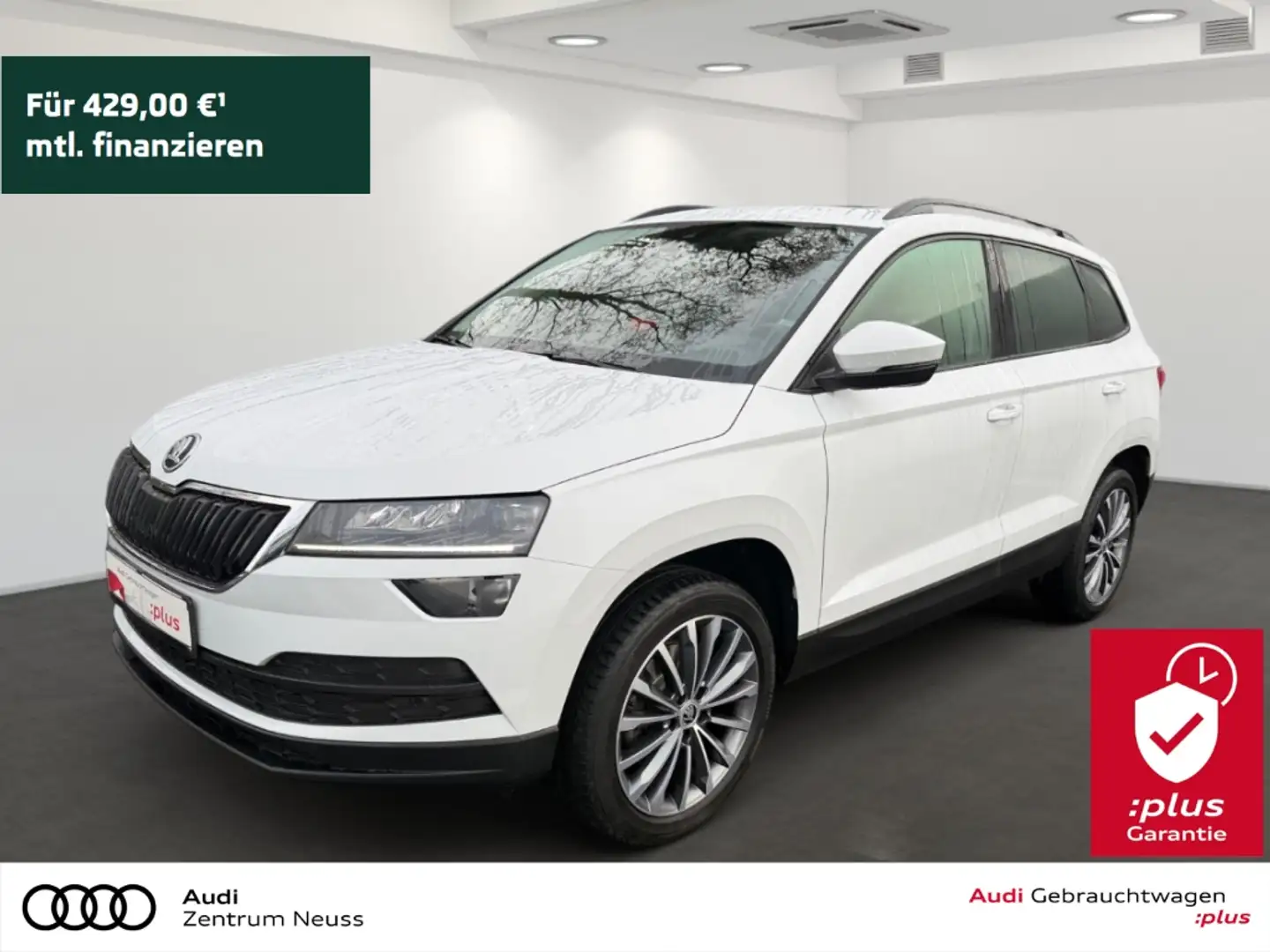 Skoda Karoq Style AHK PANO CARPLAY KEYLESS Weiß - 1