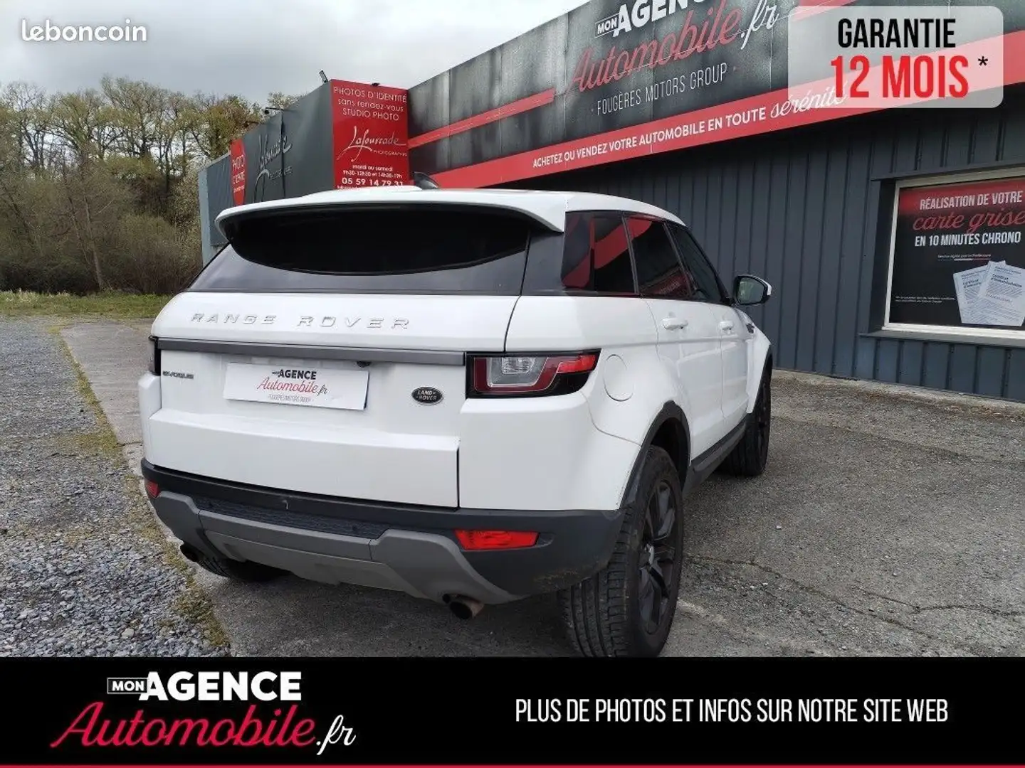 Land Rover Range Rover Evoque Land 2.0 TD4 150CH SE BVA9 Blanc - 2