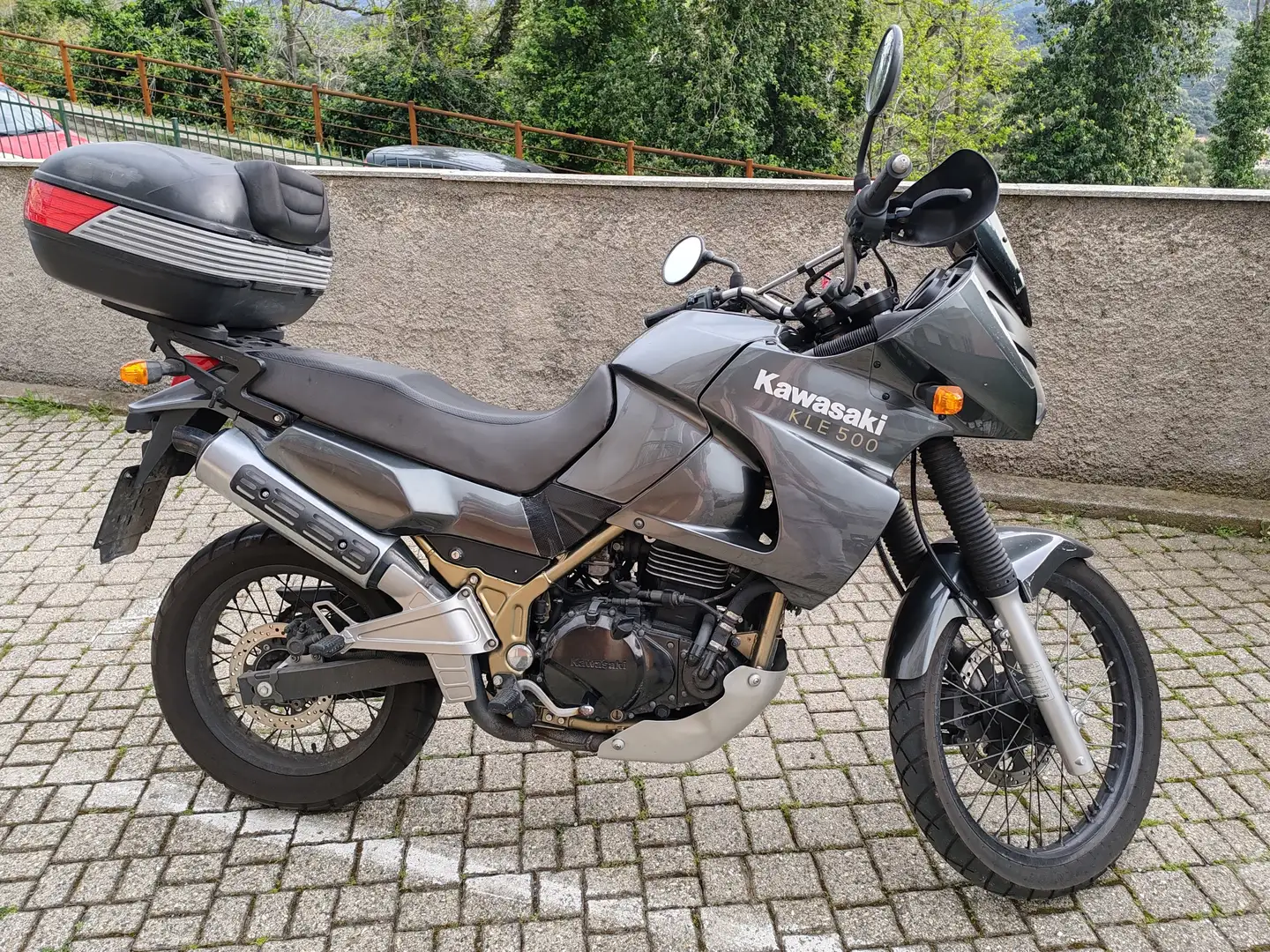 Kawasaki KLE 500 Groen - 1