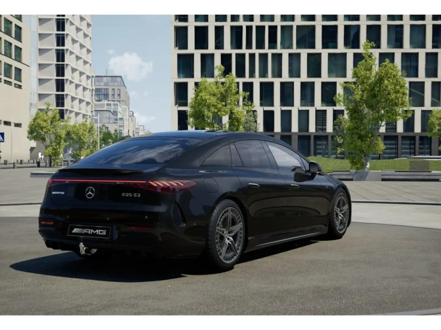 Mercedes-Benz EQS 53 AMG 4M+ Pano/Hyper/HAL/360/Memo/Burm/Dist Noir - 2