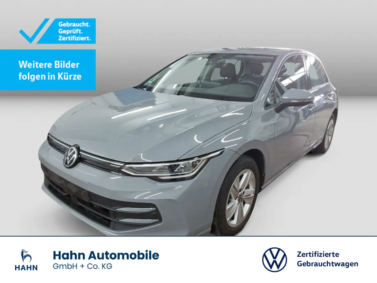 Volkswagen Golf VIII 1.5TSI Life LED Standh Nav ACC APP PDC Grijs - 1