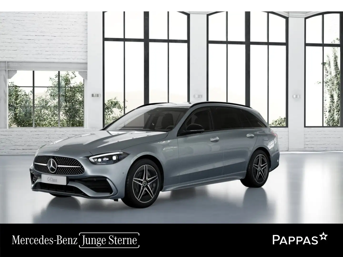 Mercedes-Benz C 300 e T-Modell mit EQ Hybrid Technologie LED Silber - 1
