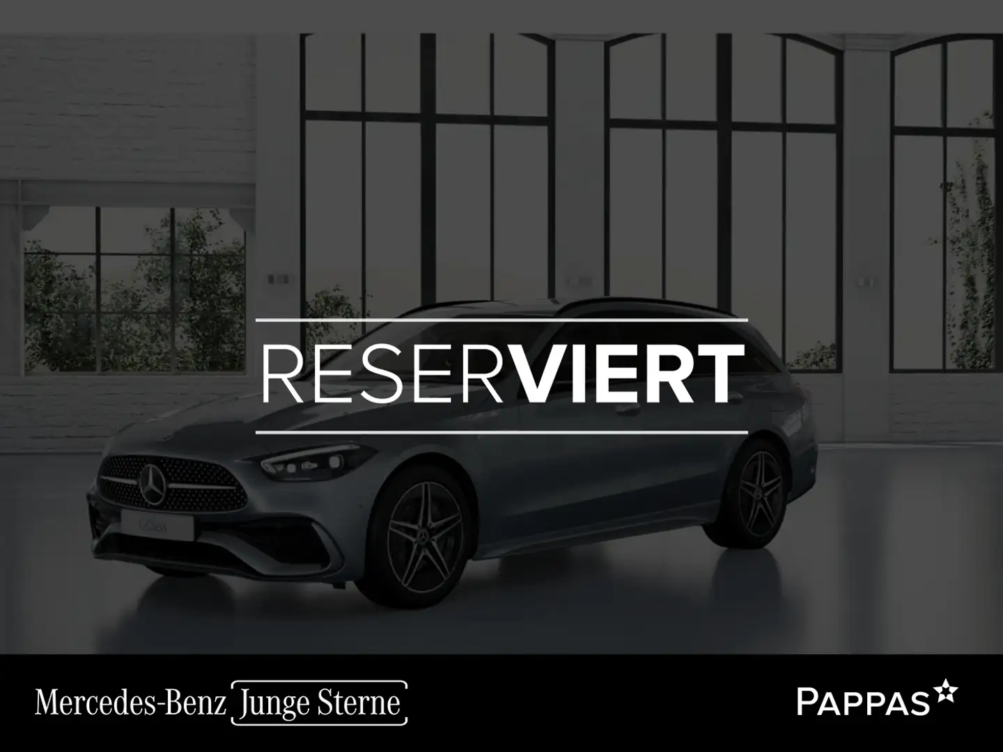 Mercedes-Benz C 300 e T-Modell mit EQ Hybrid Technologie Navi Silber - 1