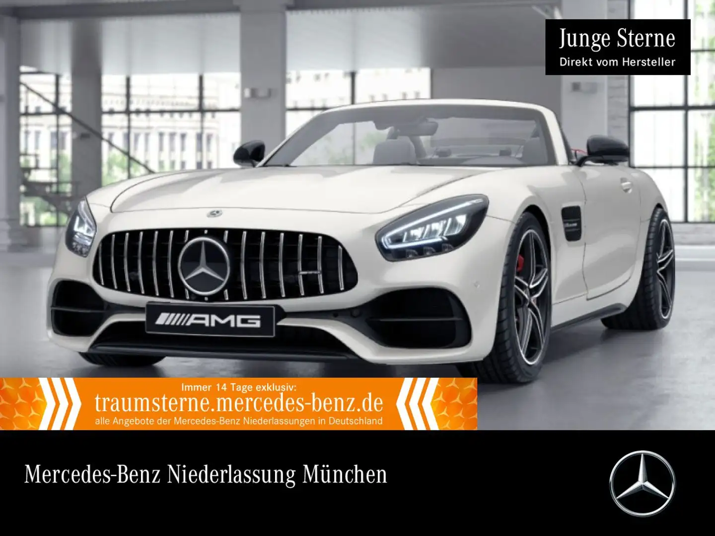Mercedes-Benz AMG GT S Perf-Abgas Burmester Distr. COMAND LED Weiß - 1