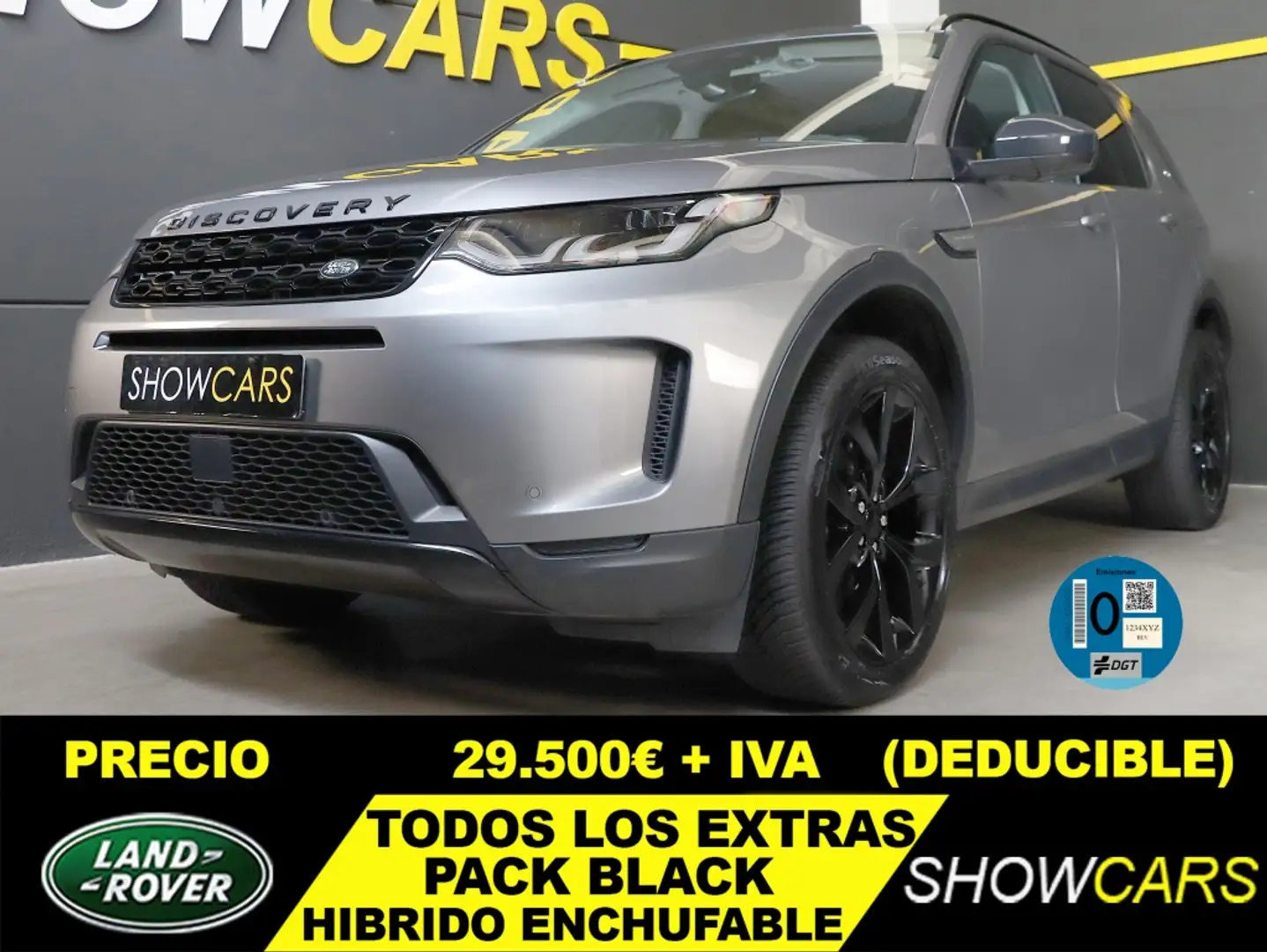 Land Rover Discovery Sport 1.5 I3 PHEV SE AWD Auto Gris - 1