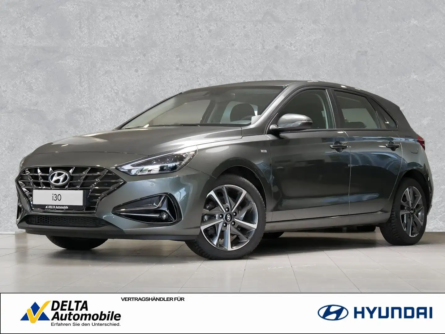 Hyundai i30 1.0 TGDI 48V Trend Navi Voll-LED Carplay Grau - 1