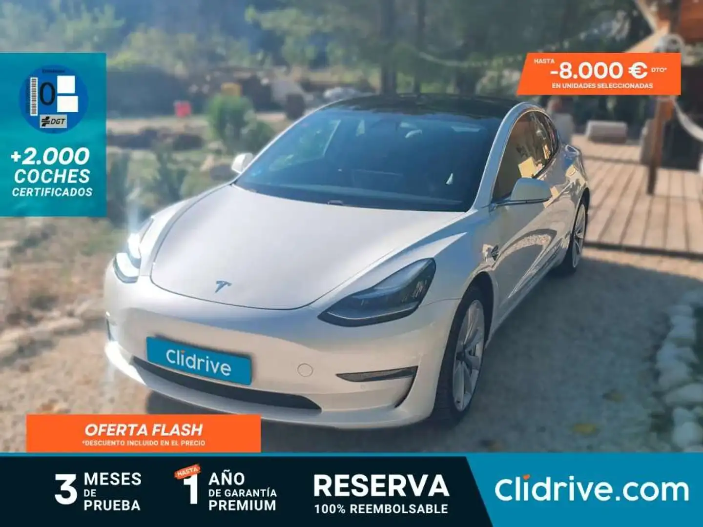 Tesla Model 3 Gran Autonomía AWD Blanco - 1