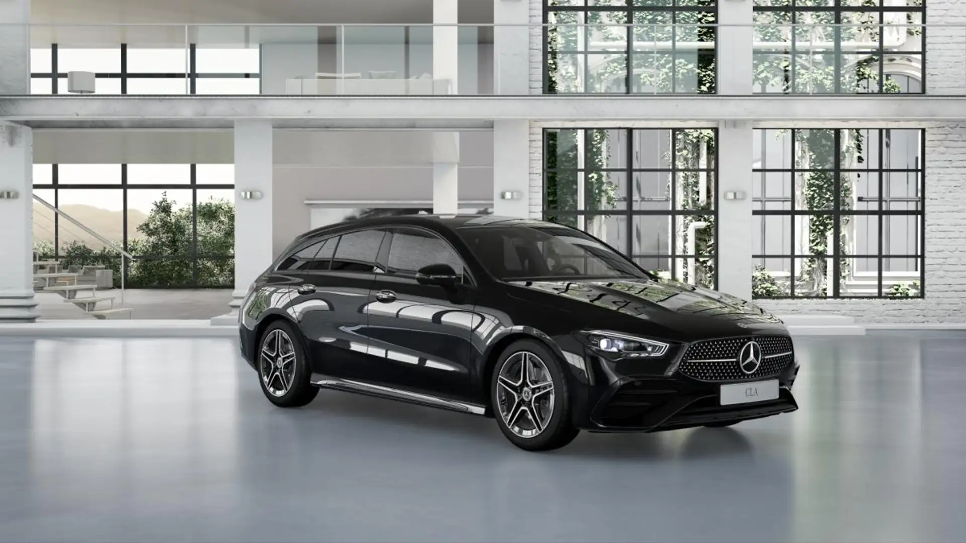 Mercedes-Benz CLA 180 Shooting Brake AMG Line / el. Sitze / Standheizung Schwarz - 1