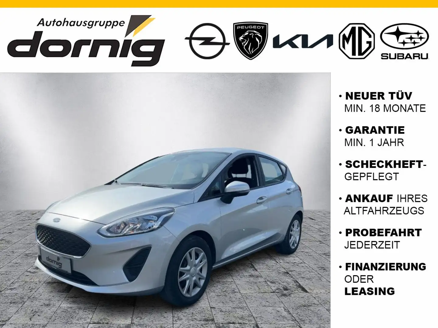 Ford Fiesta Trend, Klima Silber - 1